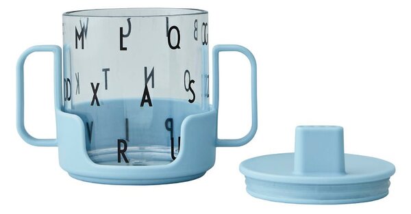 Svetlo moder lonček Design Letters Grow With Your Cup