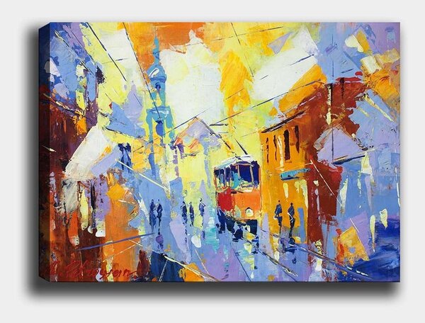 Slika 100x70 cm Town – Wallity