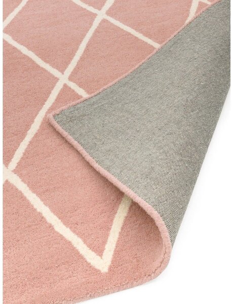 Rožnata ročno tkana volnena preproga 80x150 cm Albany – Asiatic Carpets