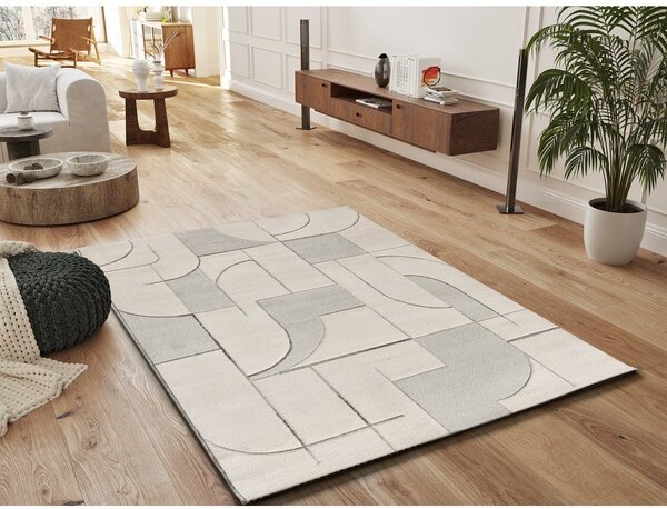 Kremno bela preproga 120x170 cm Lena – Universal