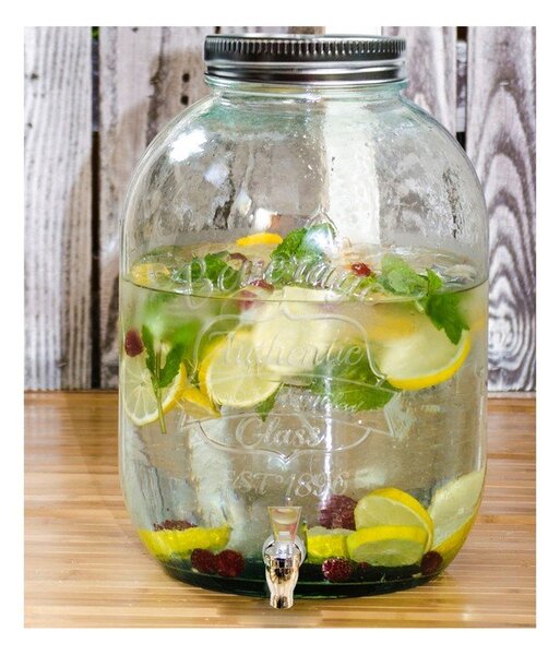 Posoda za limonado iz recikliranega stekla Ego Dekor Authentic, 12,5 l