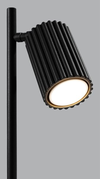 Črna namizna svetilka (višina 43 cm) Gleam – Sollux