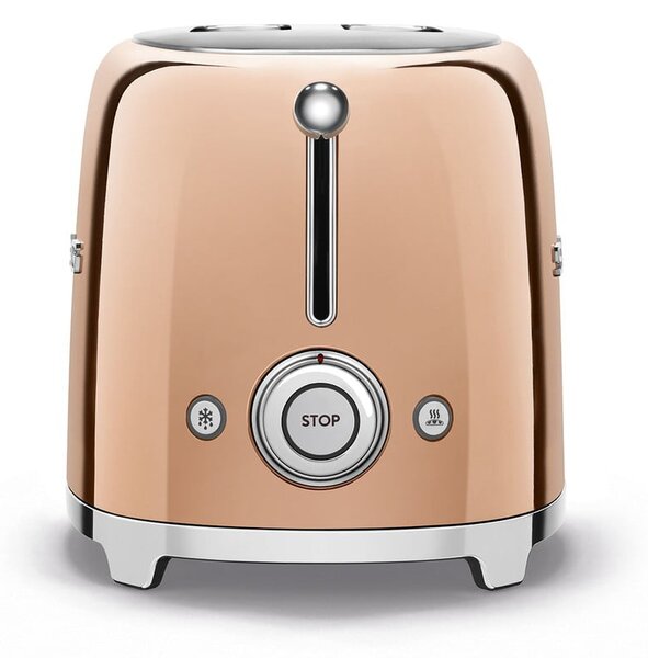 Opekač kruha v barvi rose gold 50's Retro Style - SMEG