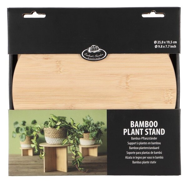 Stojalo za cvetlične lonce iz bambusa ø 25 cm (višina 19,5 cm) – Esschert Design