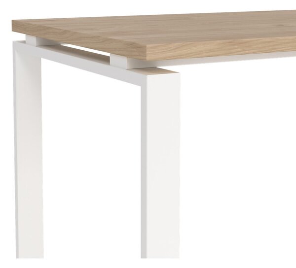 Pisalna miza z mizno ploščo v hrastovem dekorju 60x150 cm Sign – Tvilum