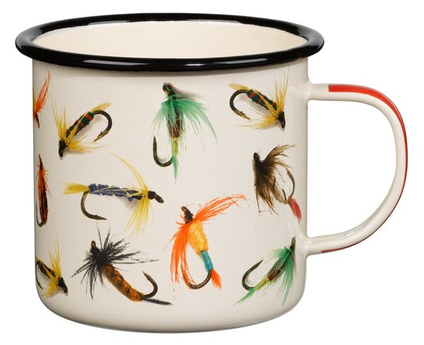 Skodelica iz emajla 0.5 l Fly Fishing – Gentlemen's Hardware