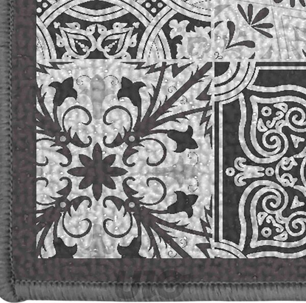 Siva pralna preproga 40x60 cm Persane – douceur d'intérieur