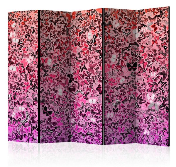 PARAVAN 225/172/3 cm pink, vijolična