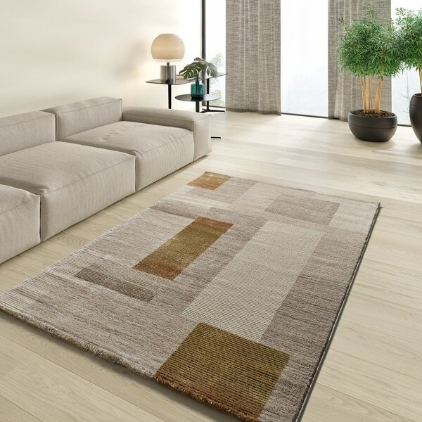 Oranžno-bež preproga 80x150 cm Melfi – Universal