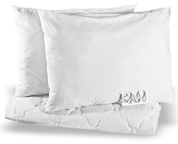 Komplet zakonske odeje in blazine Economic 200x200 + 90x70 (2x) EMI