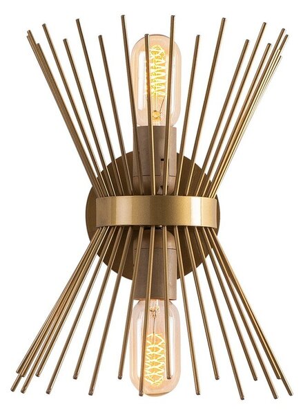 Stenska svetilka v zlati barvi Kirpi – Opviq lights