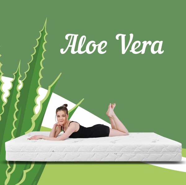 Prevleka za vzmetnico Aloe Vera Extra EMI, 80x200 16 cm