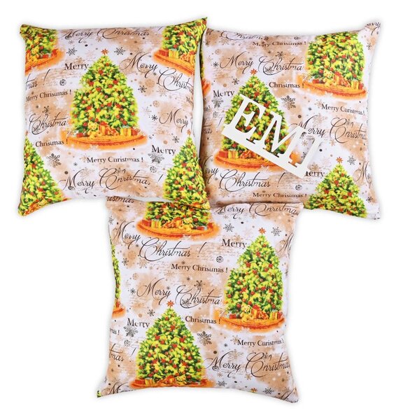 Božične prevleke za blazine 40x40 cm Shasa set 3 kosi EMI