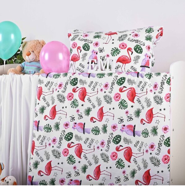 Otroške bombažne rjuhe Plameniaky EMI, Otroški set 90x130 + 45x65