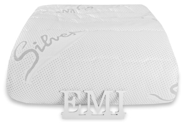 Prevleka za vzmetnico Silver EMI, 90x200 10 cm