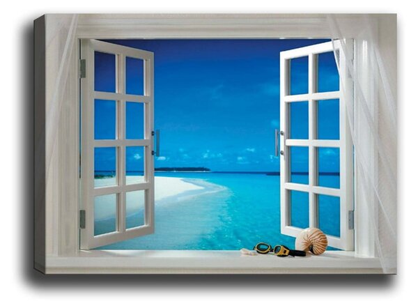 Slika Tablo Center Open Window, 70 x 50 cm