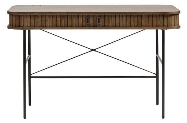 Pisalna miza v hrastovem dekorju 60x120 cm Nola – Unique Furniture