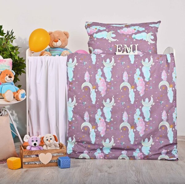 Otroške bombažne rjuhe Sen EMI, Otroški set 90x130 + 45x65