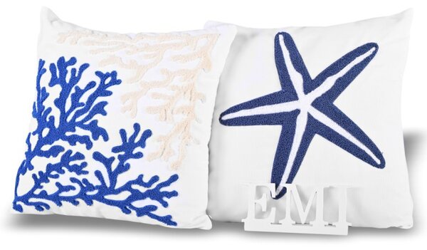 Prevleke za blazine 40x40 cm Ocean set 2 kom EMI