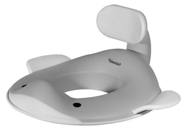 Temno siv otroški nastavek za WC školjko Dark grey – Kindsgut