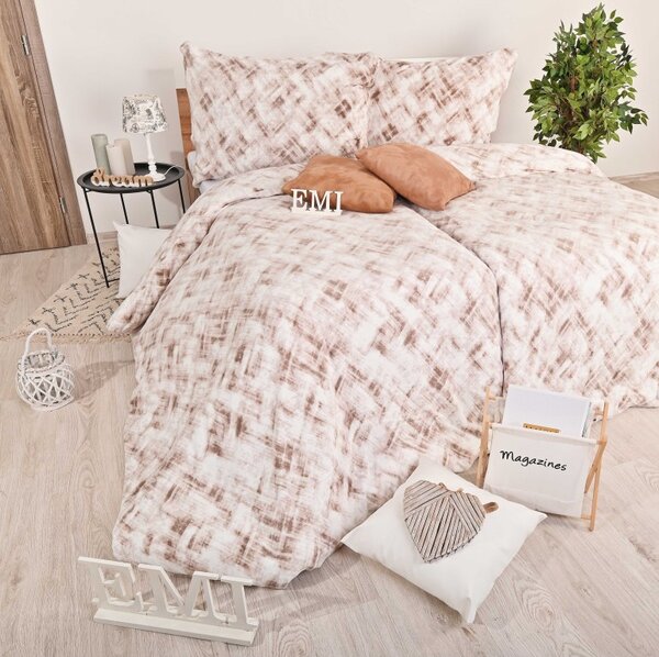 Mikropliš posteljnina Heidi EMI, Standardni enojni posteljni komplet vključuje 1x 140x200 + 1x 70x90