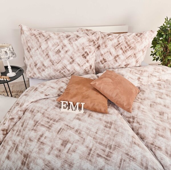 Mikropliš posteljnina Heidi EMI, Standardni enojni posteljni komplet vključuje 1x 140x200 + 1x 70x90