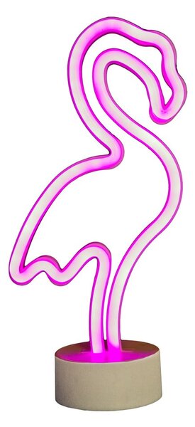 Mentolno zelena neon svetilka Flamingo – Hilight