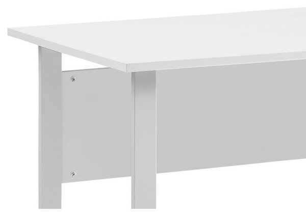 PISALNA MIZA kovina, leseni material barve aluminija, svetlo siva