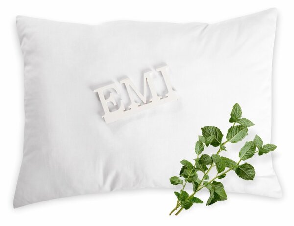 Aromatični vzglavnik Mint leaves 50x70 cm EMI