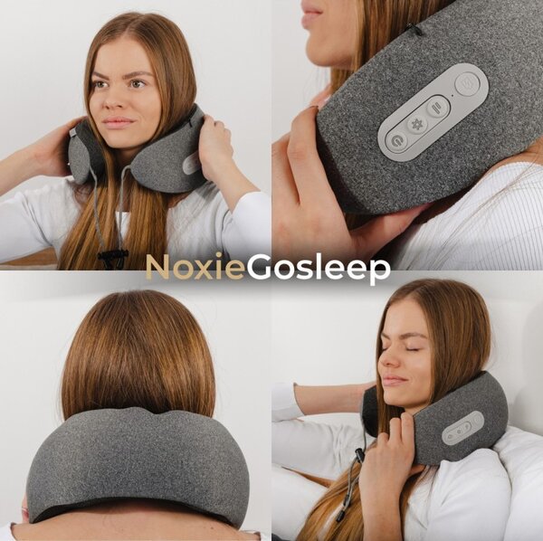 Potovalni masažni vzglavnik NoxieGoSleep EMI
