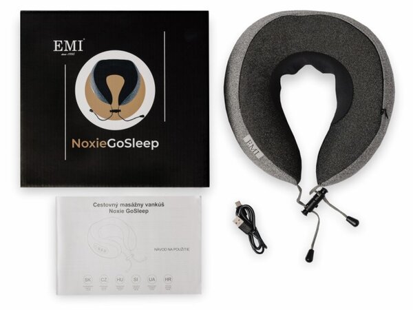 Potovalni masažni vzglavnik NoxieGoSleep EMI