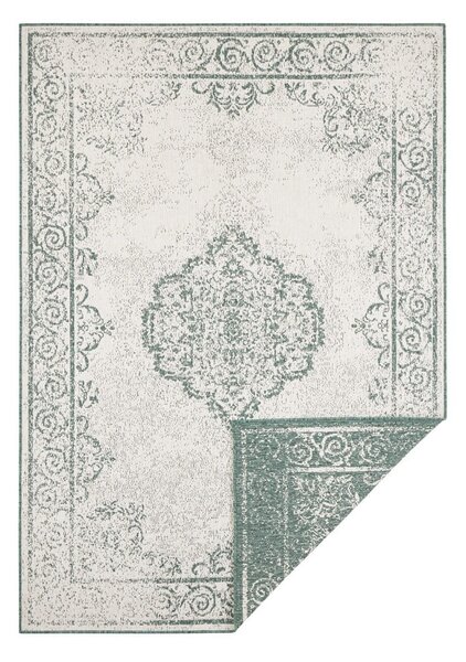 Zeleno-krem zunanja preproga NORTHRUGS Cebu, 80 x 150 cm