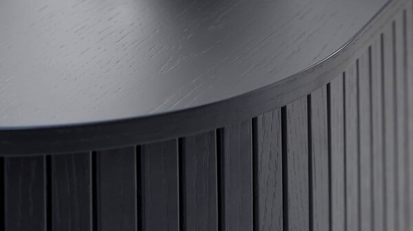 Črna mizica 60x120 cm Nola – Unique Furniture