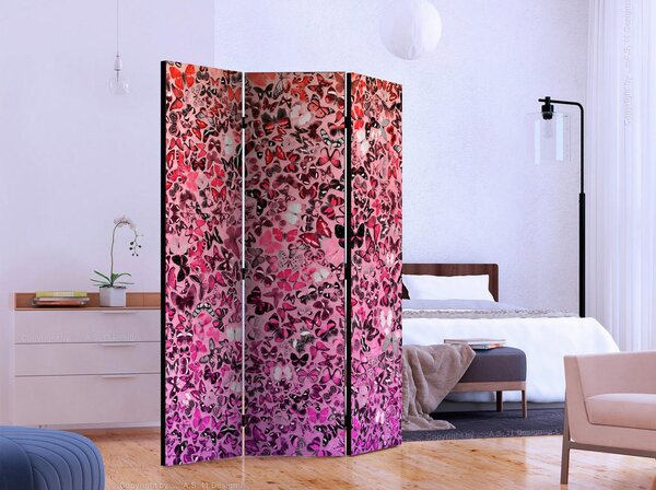PARAVAN 135/172/3 cm pink, vijolična