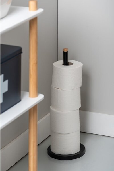 Kovinsko stojalo za WC papir Bamboo Accent – PT LIVING