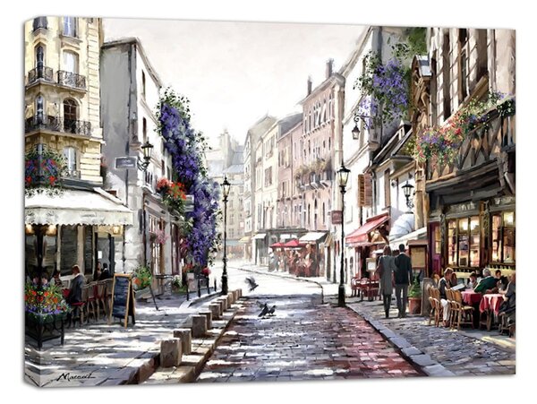 Slika Styler Canvas Watercolor Paris Mood, 85 x 113 cm