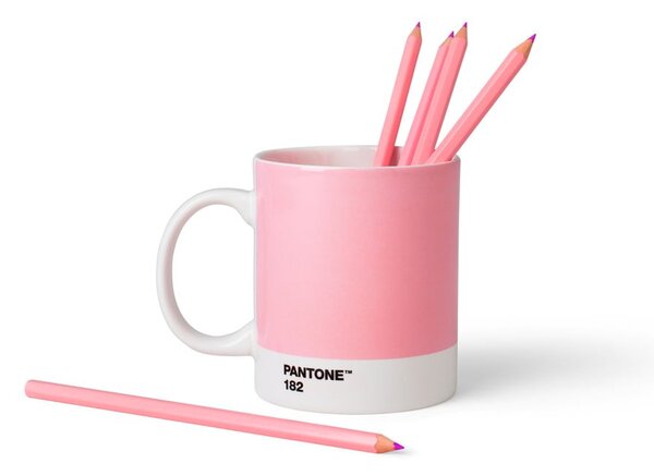 Rožnata keramična skodelica 375 ml Light Pink 182 – Pantone