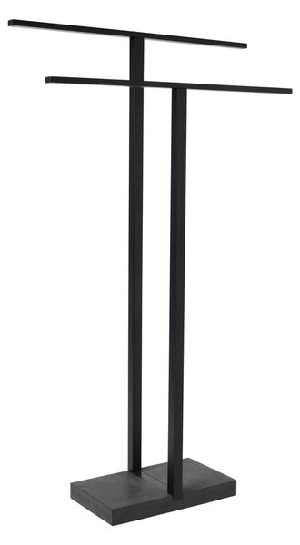 Črno kovinsko stojalo za brisače Blomus, višina 86 cm