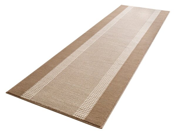 Bež tekač Hanse Home Basic, 80 x 250 cm