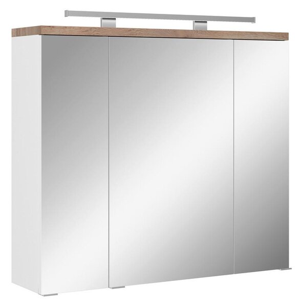 Mömax Omara Z Ogledalom Marbella, Bela, Led
