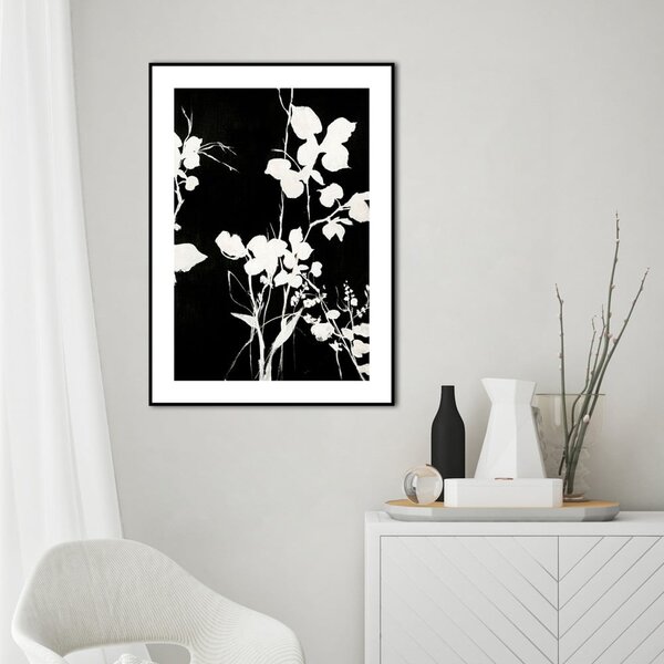 Slika 50x70 cm Silhouet Leaves – Malerifabrikken