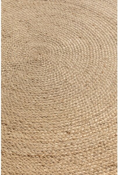 Obojestranska okrogla preproga iz jute ø 100 cm Braided Ivory – Hanse Home