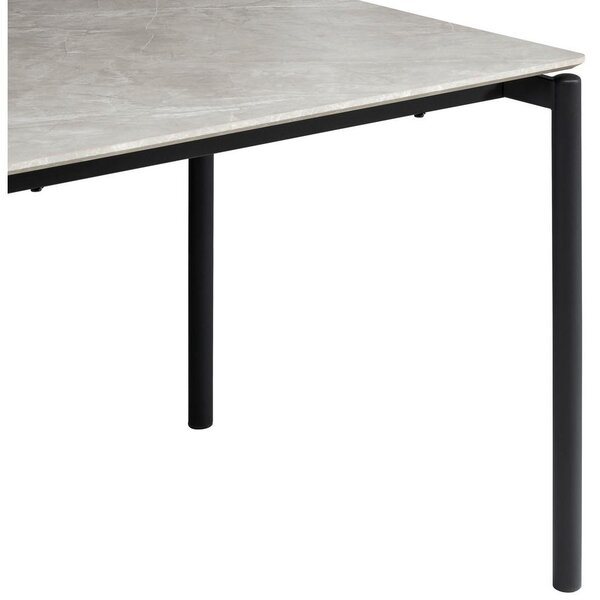 P & B Jedilna Miza Lean, Siva, 160x90