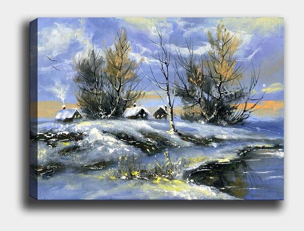 Slika 70x50 cm Winter – Wallity