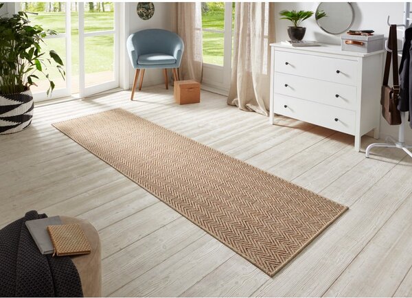 Rjav tekač BT Carpet Nature 500, 80 x 250 cm