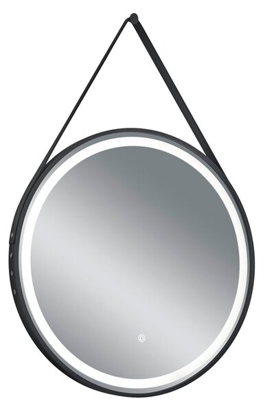 Stensko ogledalo z lučjo ø 60 cm Fine – Mirrors and More