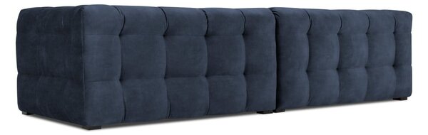 Modra žametna zofa Windsor & Co Sofas Vesta, 280 cm