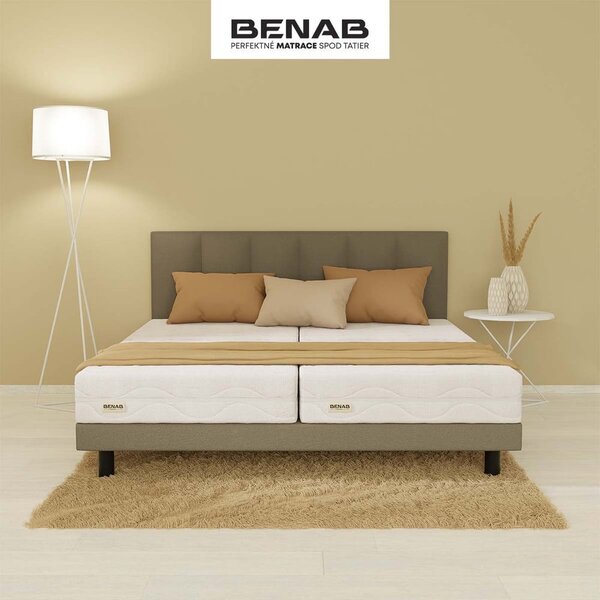 Trda/srednje trda obojestranska vzmetnica iz pene 180x200 cm BonLife – BENAB