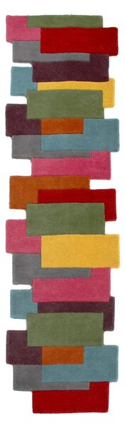 Barvita volnena preproga Flair Rugs Collage, 60 x 230 cm