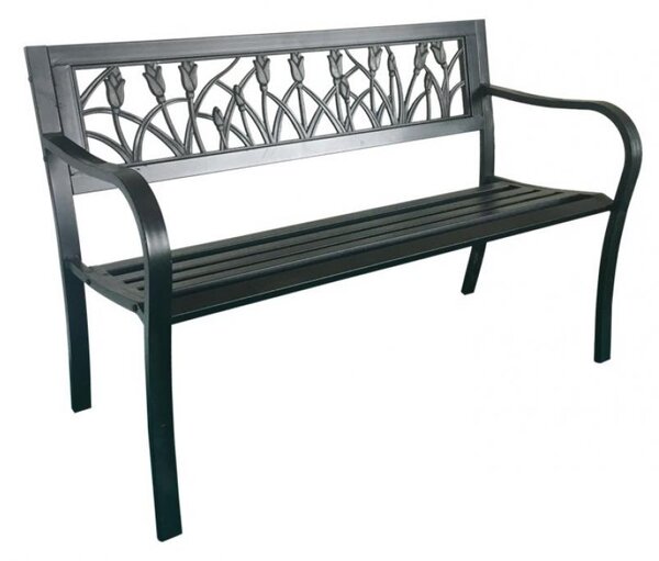 Elegantna vrtna klop 125 x 53 x 77 cm
